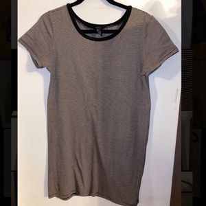 Striped t-shirt dress